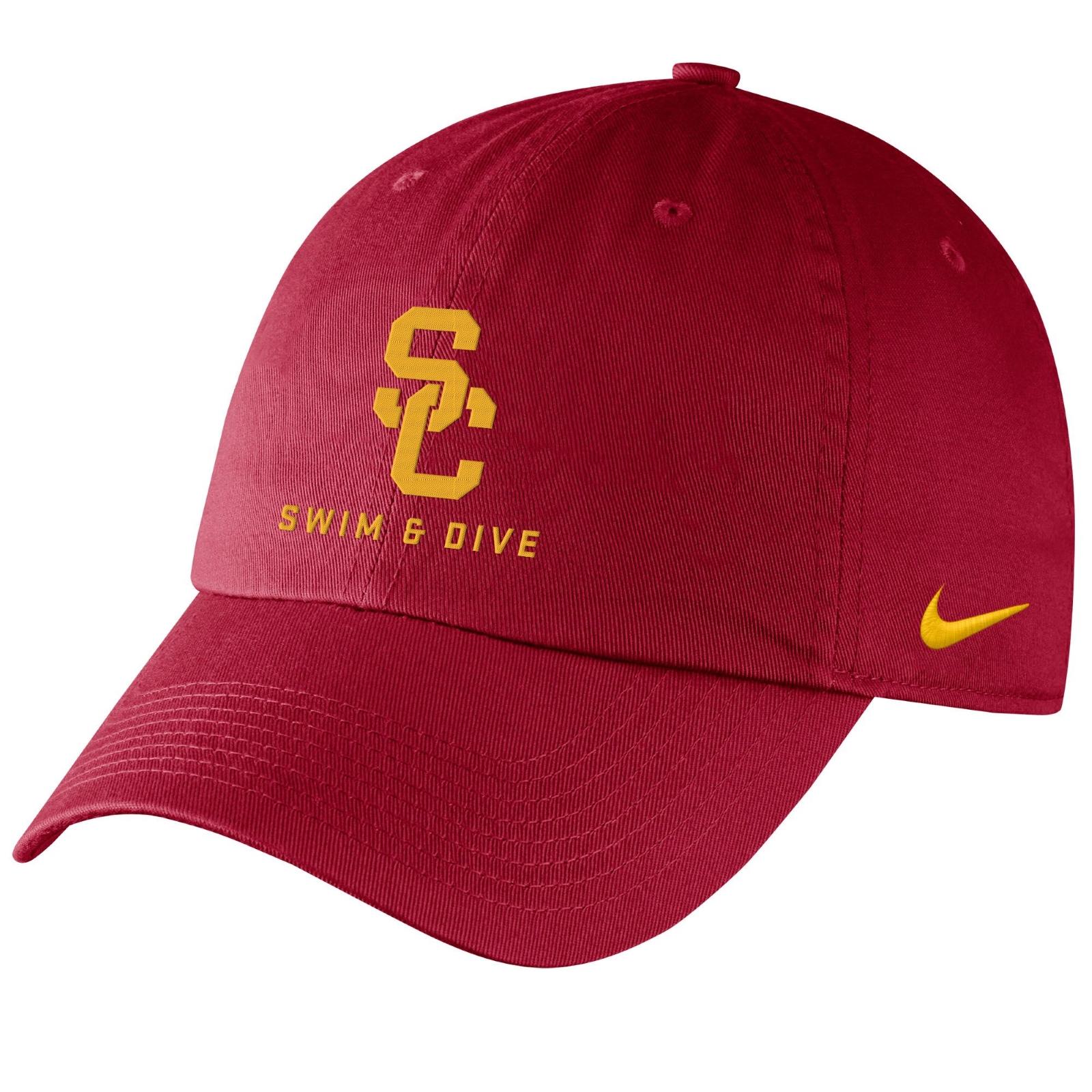 SC Int Swimming/Diving Unisex Campus Cap Cardinal Fits All image01